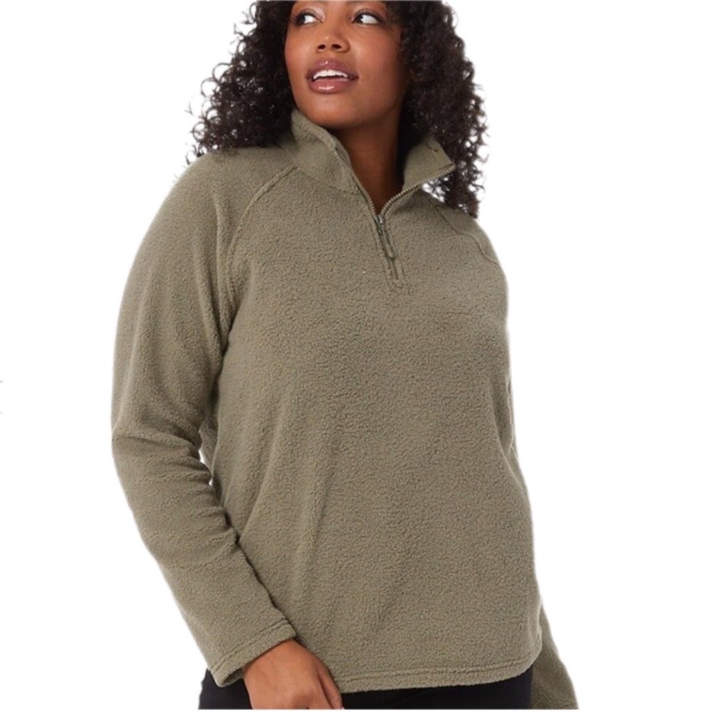 32Degrees Sherpa 1/4-Zip NWT